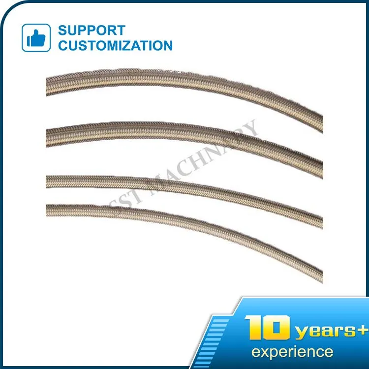 خرطوم PTFE مضفر